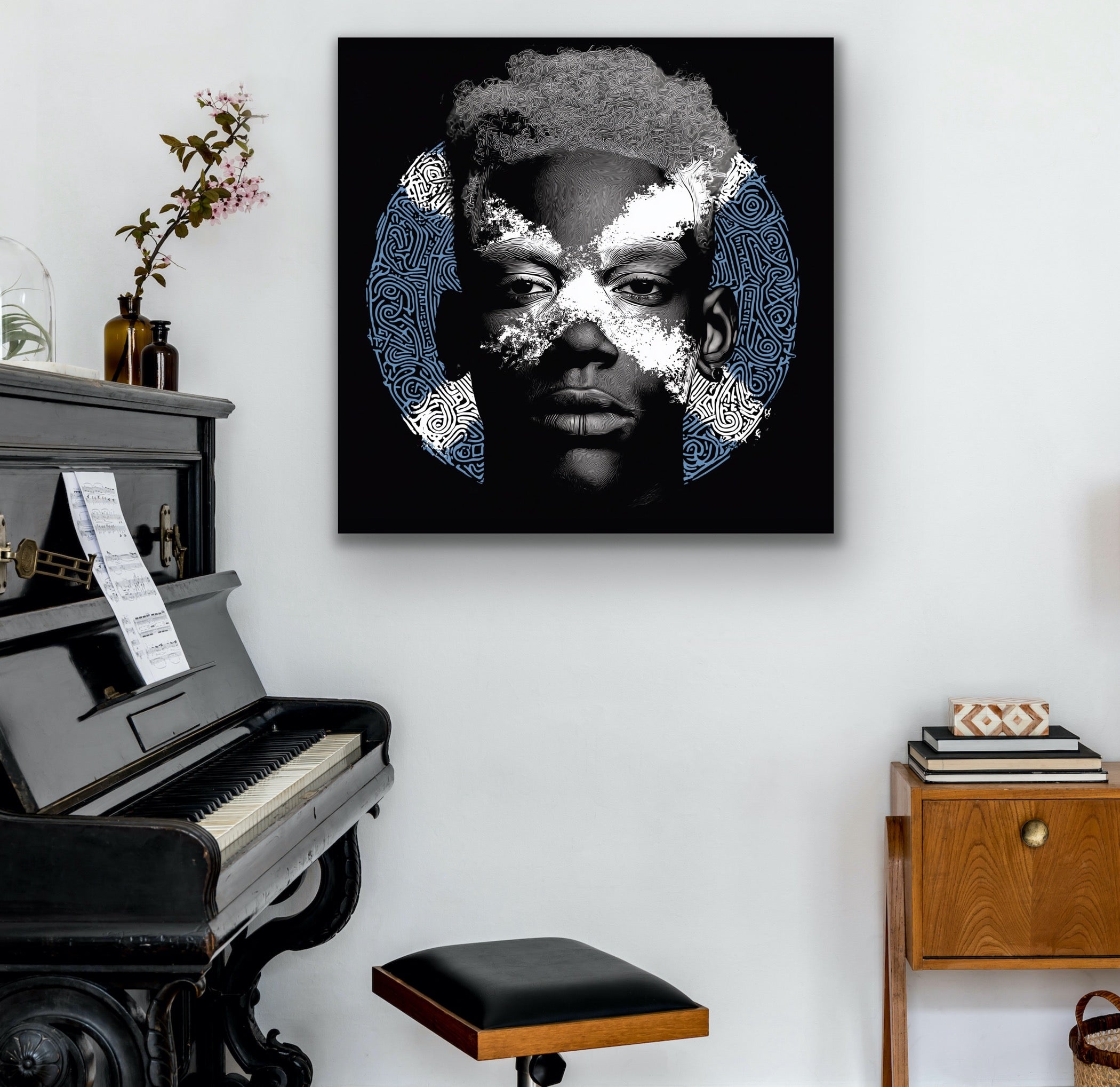 Afro Celt Boy Saltire